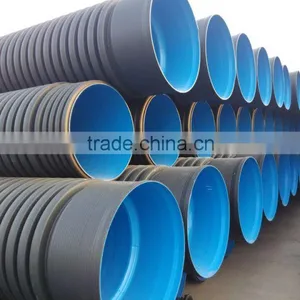 PE Double Wall Corrugated Plastic Drainage Pipe thumbnail-4