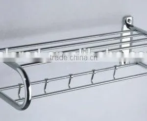 Stainless Steel Double Towel Rack thumbnail-1