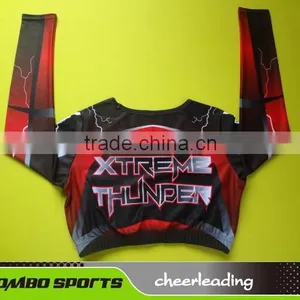 Hot Latest Design Wholesale Sublimated Cheerleader Uniform thumbnail-3
