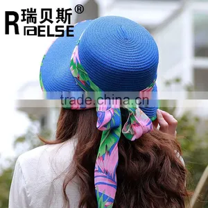 Cheap Sun Betiful Ladies Hats Wholesale Paper Straw Hat thumbnail-2