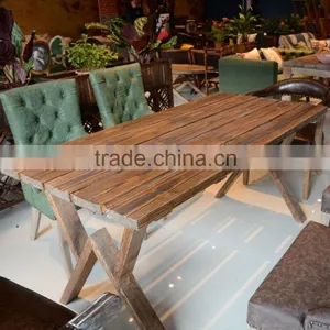 Chinese Wooden Table and Chair Use for Restaurant Opportunity thumbnail-1