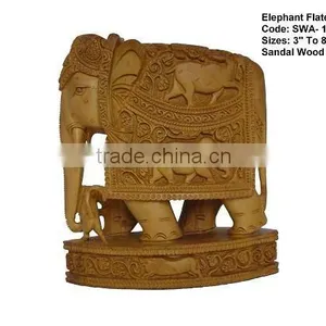 Sandalwood Carving Elephant thumbnail-1