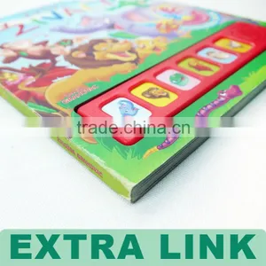 Children Education Sound Book for Promotion Gifts, With Customer OEM Voice Recording and Logo Imprinting thumbnail-1
