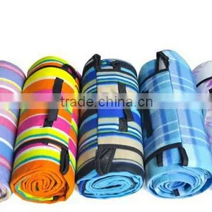 Stripe Pattern Waterproof Printed Picnic Blanket thumbnail-2