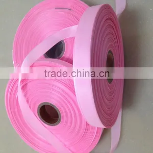 Direct Huzhou Factory Supply, Good Quality 100% Polyester Plain Woven Satin Ribbon for Garment Labels thumbnail-2