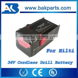 Hilti Cordless Drill Replace Li-ion Battery Charger 36V 3000mAh for Hilti B36 thumbnail-1