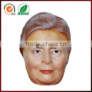 2016 New Most Popular Realistic Human Face Hillary Clinton Celebrity Mask thumbnail-4