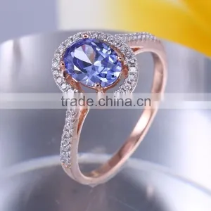 2016 ZheFan Wholesale Fashion 925 Sterling Silver Gemstone Women Rings Jewelry thumbnail-6