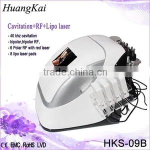 Wrinkle Removal Multi-functional Ultrasonic Bipolar Rf Ultrasonic Liposuction Cavitation Liposuction Cavitation Slimming Machine thumbnail-1