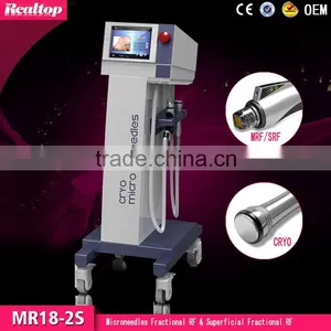 590 Nm Yellow Cryo Pdt SRF MRF Skin Care RF Fractional Micro Needle Machine CPT Microneedling Korea Equipments Producing Led Light For Skin Care thumbnail-1