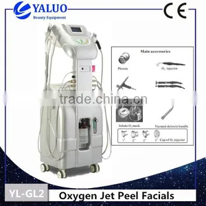 Oxygen Jet Facial Machine YL-GL2 Water Oxygen Jet Peel Beauty Facial Rejuvenation Machine For Face Care With Good Effect thumbnail-1