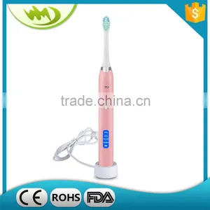 China Factory Easy for Home Use Liquid Crystal Disply Ultrasonic Tooth Brush With IPX7 Waterproof Design thumbnail-3