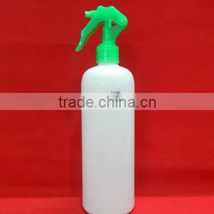 500ML Plastic Trigger Spray Bottle,White Cleaning Spray Bottle/ 500ml HDPE Detergent Liquid Plastic Bottle With Trigger Sprayer thumbnail-1