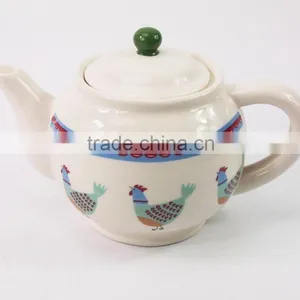 Customized Chicken Design Eco Friendly Ceramic Tea Pot thumbnail-1