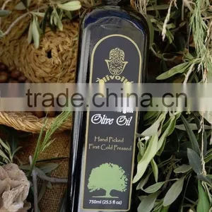 Cold Pressed Extra Virgin Olive Oil. A'Quality Extra Virgin. 100% Extra Virgin Olive Oil. Marasca Glass Bottle 750 ml thumbnail-2