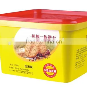 630g*12 Corn Flavor Digestive Biscuits Manufacture thumbnail-1