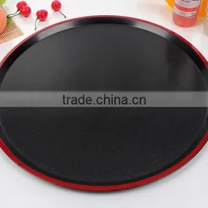 Japanese Style Plastic Round Anti-slip Tray thumbnail-3