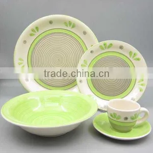 2017 Hand Painted Stoneware ,stoneware Dinnerware,stoneware Plate Dinner Set thumbnail-1
