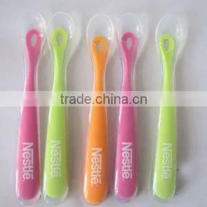 Food Grade Silicone Baby Spoon thumbnail-1