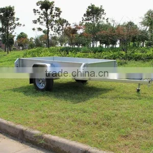 8x5ft Hot Dipped Galvanized Australian Chequer Plate Trailer,full Welding Trailer,tipping Trailer thumbnail-2