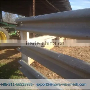 Factory Price Galvanized Highway Guardrail thumbnail-3