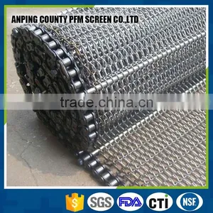 SGS Approvaled Durable Stainless Steel Metal Conveyor Belt For Industry thumbnail-3