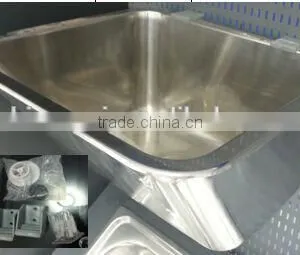 Stainless Steel Laundry Sink With Washboard Design Inside thumbnail-1