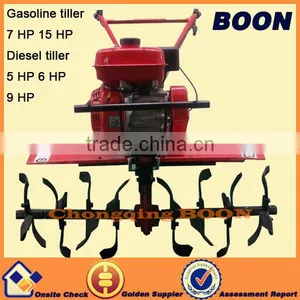 190 F 15 HP Gasoline Engine 1350 mm Tilling Width Mini Farm Tiller thumbnail-4