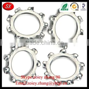 Guangdong Province Custom Precisioon Galvanized Carbon Steel Lock Washer thumbnail-1