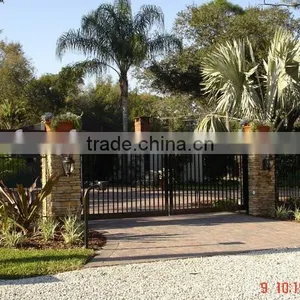 Wrought Iron/galvanized Powder Coated Steel/Iron/ Stainless Steel Gate Ornament Gate thumbnail-3