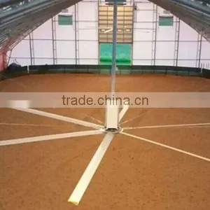 7m HVLS Large Air Volume Industrial Ceiling Ventilation Fans for Greenhouse thumbnail-1