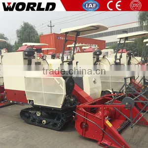 32hp Full Feeding 0.5m3 Grain Tank Mini Rice Wheat Combine Harvester thumbnail-3