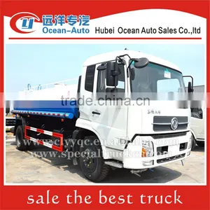 Dongfeng Tianjin Euro 3 12000L Water Tank Car Truck Sale thumbnail-2