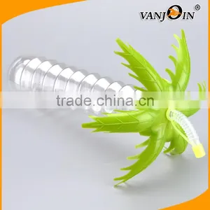Hot Sale BPA Free Coconut Tree 16oz Cold Pressed Bottles Beverage Bottles thumbnail-1
