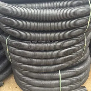 HDPE Single Wall Corrugated Perforate Plastic Pipe thumbnail-1