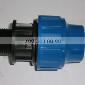 PP Compression Fitting Male Adapter For PE Pipe thumbnail-1