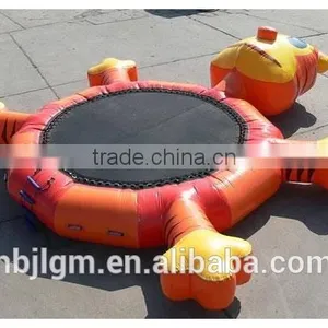 Children Playing Inflatable Bouncing Castle thumbnail-5