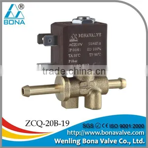6.5mm Tube Solenoid Steam Air Valve for ESAB Co2 Argon Arc Welding Machine thumbnail-1
