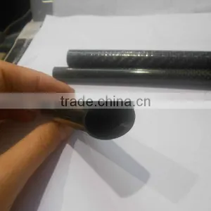 15mm Carbon Fiber Tube Oval thumbnail-1