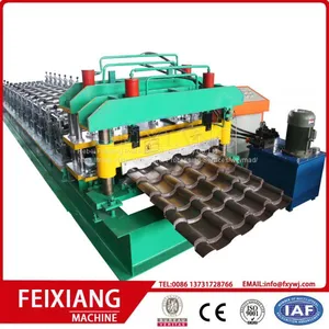 Roof and Wall Glazed Tile Roll Forming Machine thumbnail-3