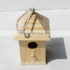 China Supplier for Unfinished Cheap FSC Wooden Bird House thumbnail-2