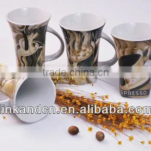 Elegent Ceramic Coffee Mug With Decal thumbnail-1