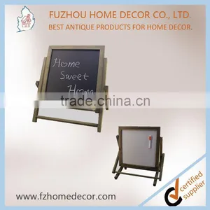 2017 Hot Sell Double Side A Frame Standing Magnetic Steel Chalkboard Compatible With a Liquid Chalk and a Traditional Chalk thumbnail-3