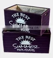 Set 2 Antique Decorative Wooden Storage Box,storage Organizer thumbnail-2