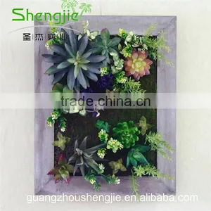 SJLJ013382 Artificial Plant Wall / Wholesale Artificial Succulent Plant for Wall Decoration thumbnail-4