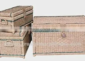 Trunk Set 3/ Natural Material Storage Baskets thumbnail-1