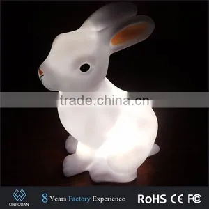 Rabbit Light Happy Led Night Nursery Baby Light Lamp thumbnail-6