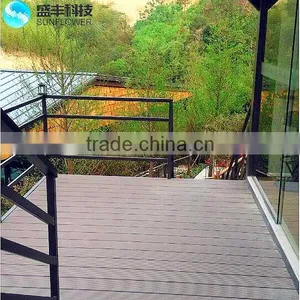 Good Prices Anti-UV Floor Boards Redwood Outdoor WPC Decking thumbnail-4