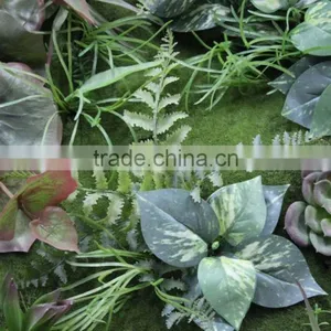 Decration Garland (110X50cm) Vertical Artificial Leaf Wall thumbnail-2