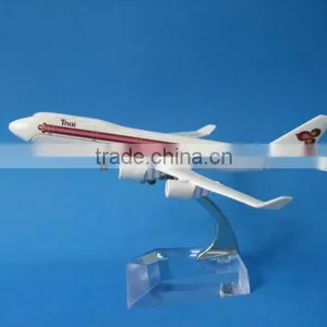 Metal B747 Thai Airways Airplane Model thumbnail-1